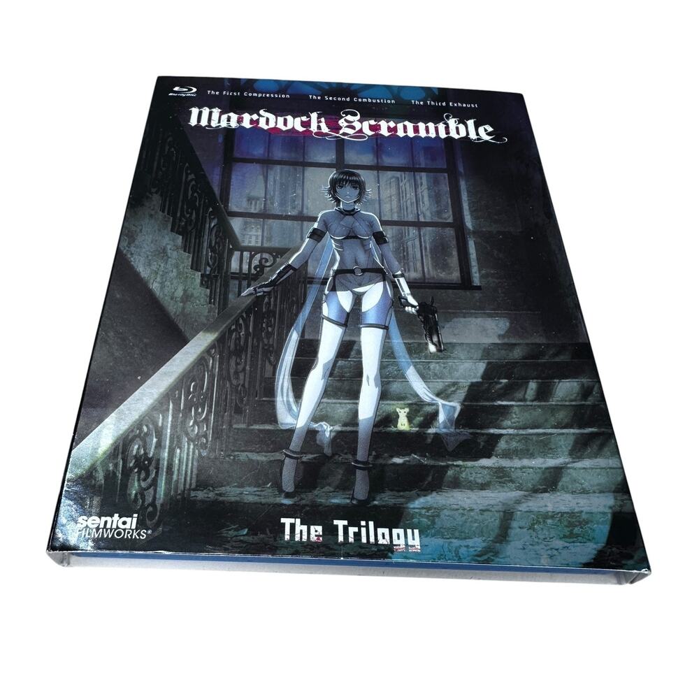 Mardock Scramble Trilogy (Blu-ray Disc, 2015, 3-Disc Set)